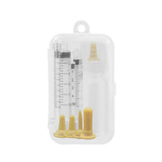 Kitten Feeding Bottle with Syringe Dispenser for Young Pets and Small Animals V528-BREAST-FEEDER-YELLOW-143640