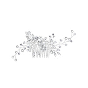 Bridal Headpieces Crystal Wedding Accessories White Jewelry Hair Comb Party Au V528-BRIDALHEADPIECE-678894