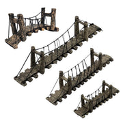 Resin Bridge Aquarium Decoration Fish Tank Accessories Shrimp Tortoise Climbing - Suspension Bridge-L V528-BRIDGE-STRAIGHT-L-830266