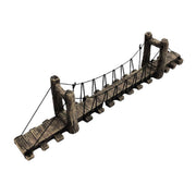 Resin Bridge Aquarium Decoration Fish Tank Accessories Shrimp Tortoise Climbing - Suspension Bridge-L V528-BRIDGE-STRAIGHT-L-830266