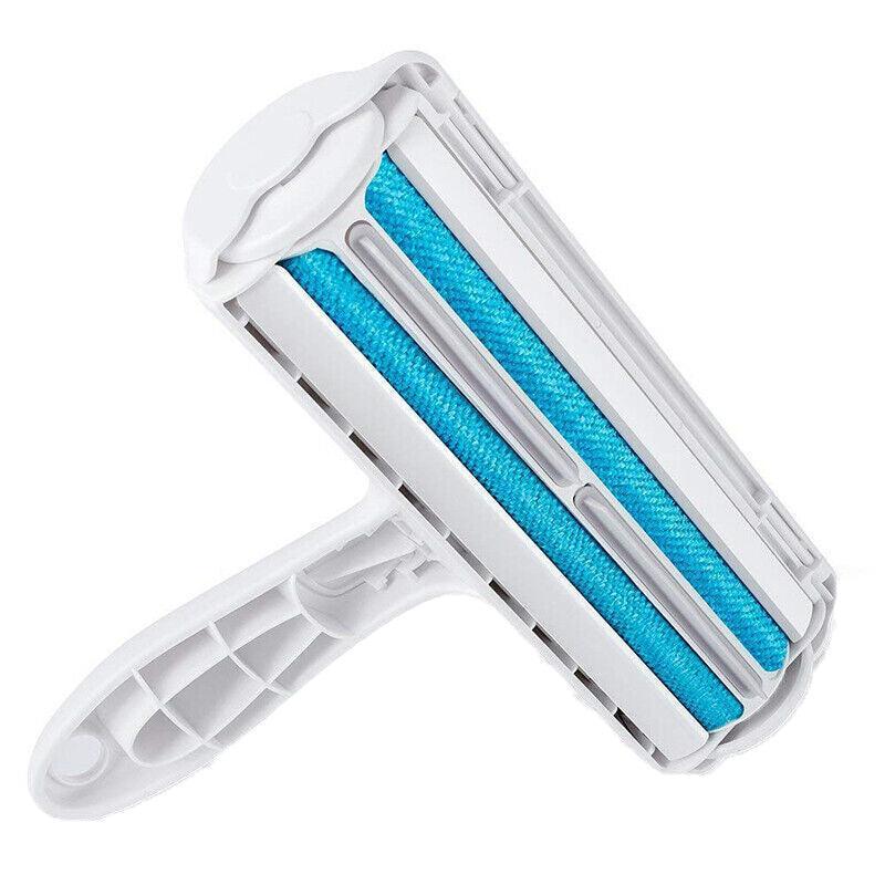 Pet Hair Remover Brush Dog Cat Fur Cleaning Roller Reusable Self Cleaning Tool - Red V528-BRISTLEBRUSH-RED-644561
