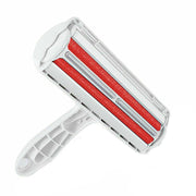 Pet Hair Remover Brush Dog Cat Fur Cleaning Roller Reusable Self Cleaning Tool - Red V528-BRISTLEBRUSH-RED-644561