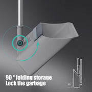 3 in1 Broom Set for Winnowing Brushing Handheld Cleaning Tool Home Kitchen Floor - Grey V528-BROOM-GREY-297531