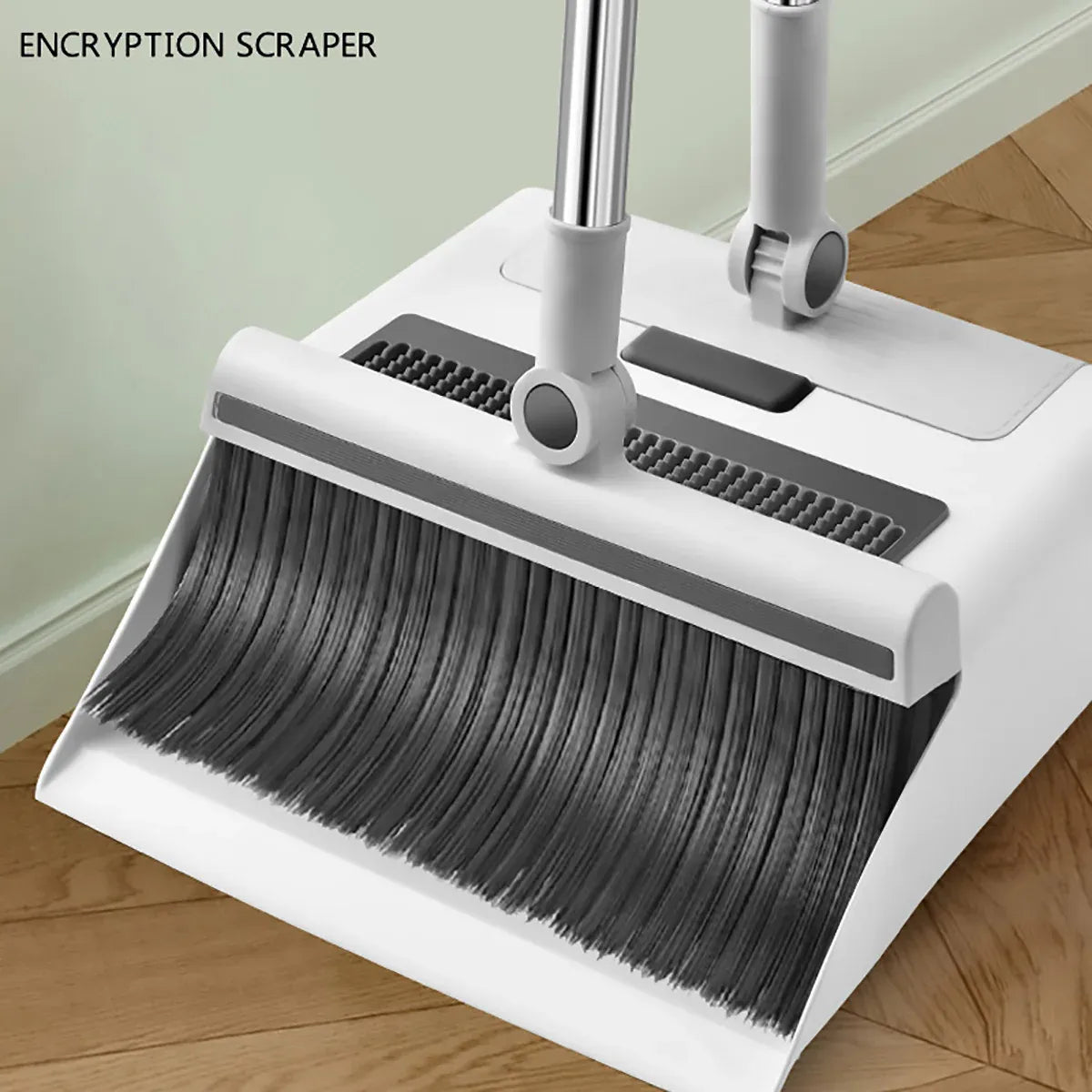 3 in1 Broom Set for Winnowing Brushing Handheld Cleaning Tool Home Kitchen Floor - Grey V528-BROOM-GREY-297531