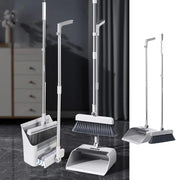 3 in1 Broom Set for Winnowing Brushing Handheld Cleaning Tool Home Kitchen Floor - Grey V528-BROOM-GREY-297531