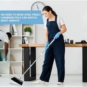 3 in1 Broom Set for Winnowing Brushing Handheld Cleaning Tool Home Kitchen Floor - White V528-BROOM-WHITE-332827