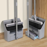 3 in1 Broom Set for Winnowing Brushing Handheld Cleaning Tool Home Kitchen Floor - White V528-BROOM-WHITE-332827