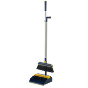 Folding Broom Dustpan Set Rotating Household Sweeping Hair Removal Cleaning Tool - White V528-BROOM-WHITE-382222