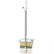 Folding Broom Dustpan Set Rotating Household Sweeping Hair Removal Cleaning Tool - White V528-BROOM-WHITE-382222