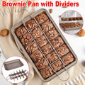 Non Stick Square Baking Pan Cake Mold Durable Kitchen Baking Tools for Home Use V528-BROWNIE-PAN-175244