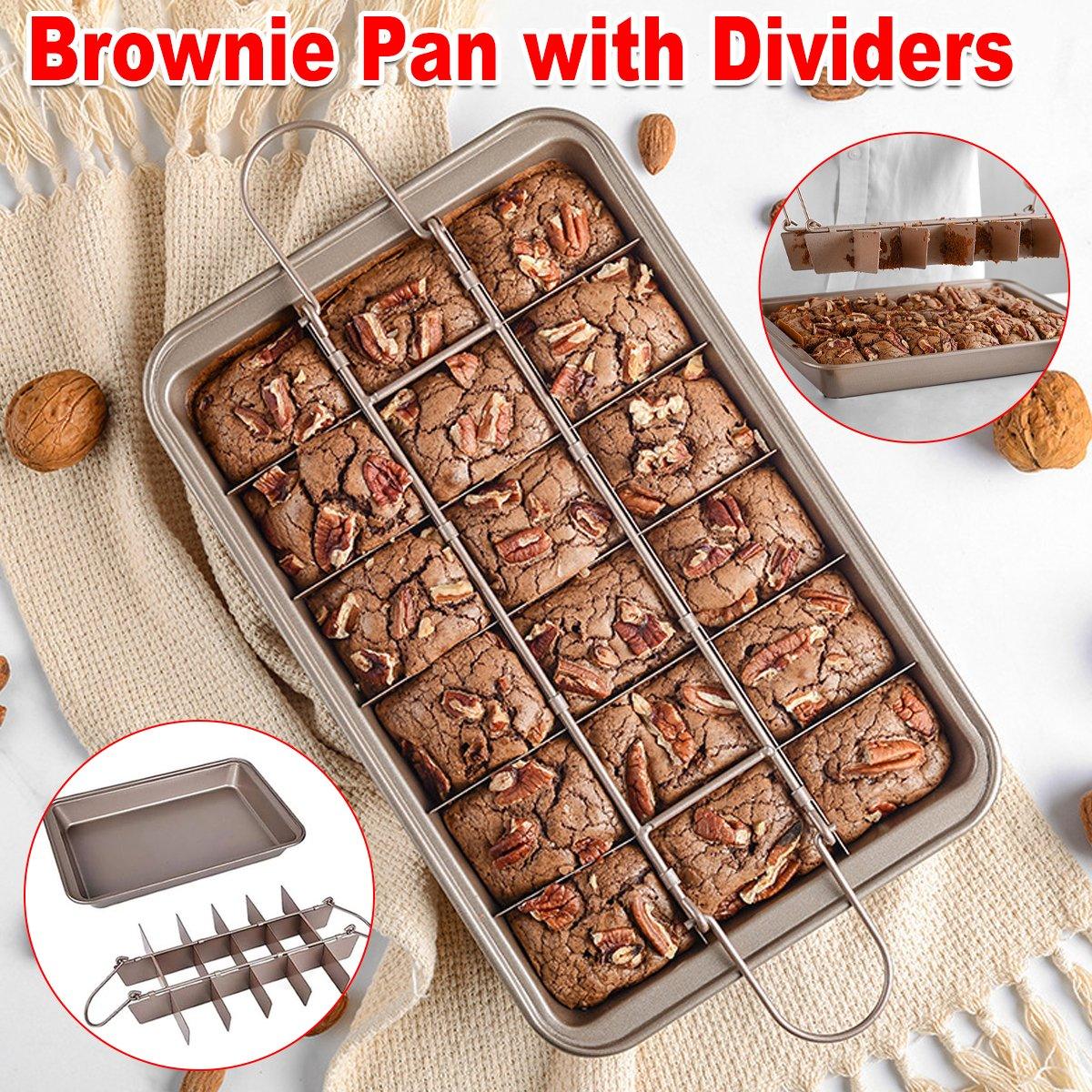 Non Stick Square Baking Pan Cake Mold Durable Kitchen Baking Tools for Home Use V528-BROWNIE-PAN-175244