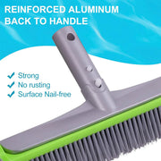 Swimming Pool Cleaning Brush Corner Scrub Brush Pool Wall Floor Cleaner Tool V528-BRUSH-548467