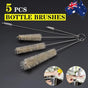 5PCS Bottle Cleaning Brush Set for Glass Straws Tubes Bottles Narrow Neck Cups V528-BRUSHESSMALLCLEANING-5PCS-913273