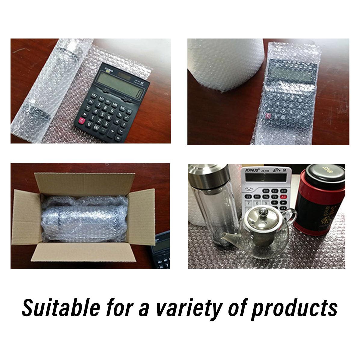 Bubble Wrap Roll Shockproof Packaging Foam Paper Express Shipping Protective - 20cm