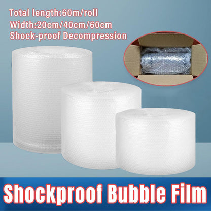Bubble Wrap Roll Shockproof Packaging Foam Paper Express Shipping Protective - 40cm V528-BUBBLE-WRAP-40-60-215470