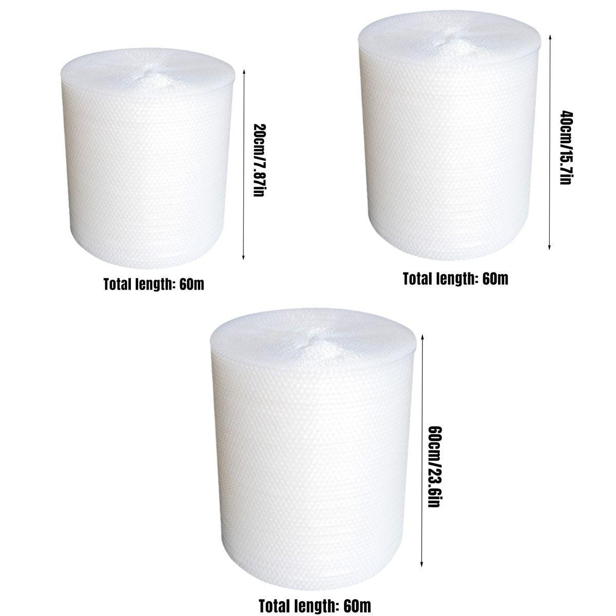 Bubble Wrap Roll Shockproof Packaging Foam Paper Express Shipping Protective - 60cm