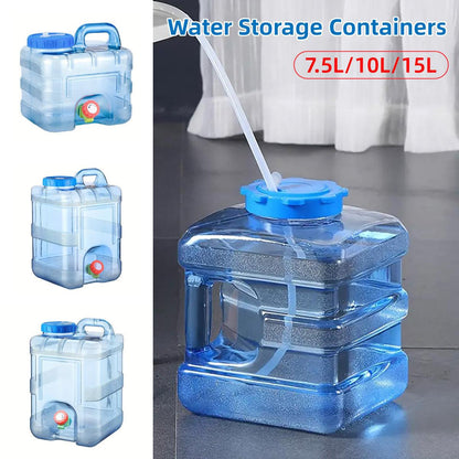 Outdoor Water Bucket Household Storage Car Water Tank Drinking Water Storage - 10L V528-BUCKET-10L-570224