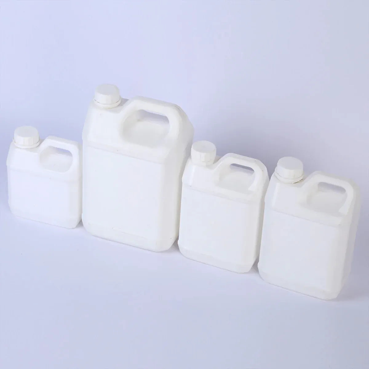 Plastic Square Bucket Storage Container Flat Square Pots 6 Sizes for Home Garden - 2L
