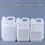Plastic Square Bucket Storage Container Flat Square Pots 6 Sizes for Home Garden - 2L