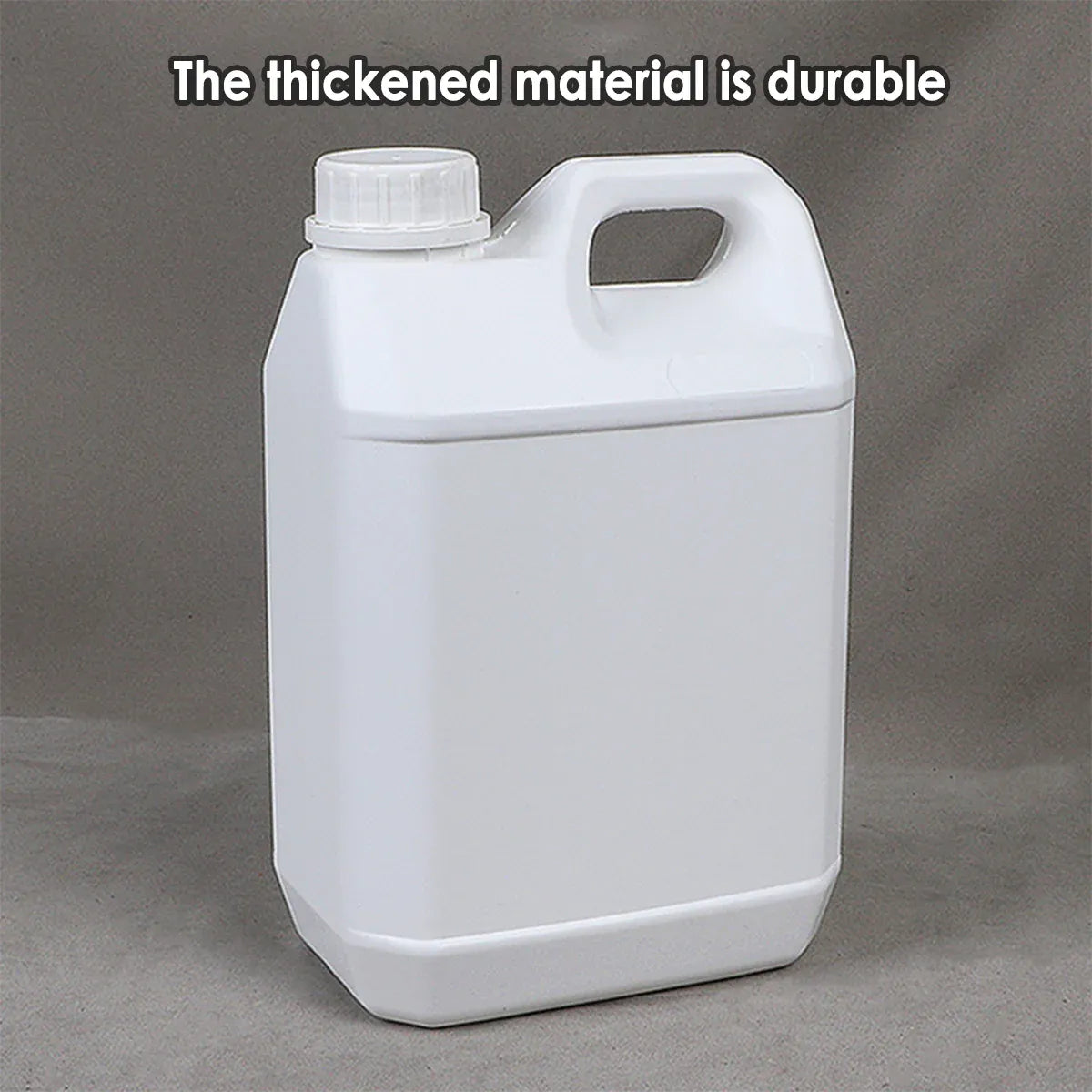 Plastic Square Bucket Storage Container Flat Square Pots 6 Sizes for Home Garden - 2L