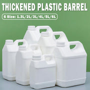 Plastic Square Bucket Storage Container Flat Square Pots 6 Sizes for Home Garden - 2L