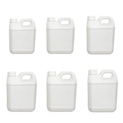Plastic Square Bucket Storage Container Flat Square Pots 6 Sizes for Home Garden - 4L