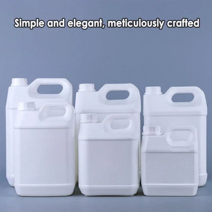 Plastic Square Bucket Storage Container Flat Square Pots 6 Sizes for Home Garden - 4L V528-BUCKET-10PCS-WHITE-4L-862007