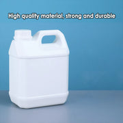 Plastic Square Bucket Storage Container Flat Square Pots 6 Sizes for Home Garden - 4L