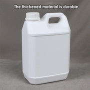 Plastic Square Bucket Storage Container Flat Square Pots 6 Sizes for Home Garden - 4L