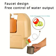 20L Outdoor Camping Portable Storage Bucket with Tap Drinking Water Container V528-BUCKET-20L-103146