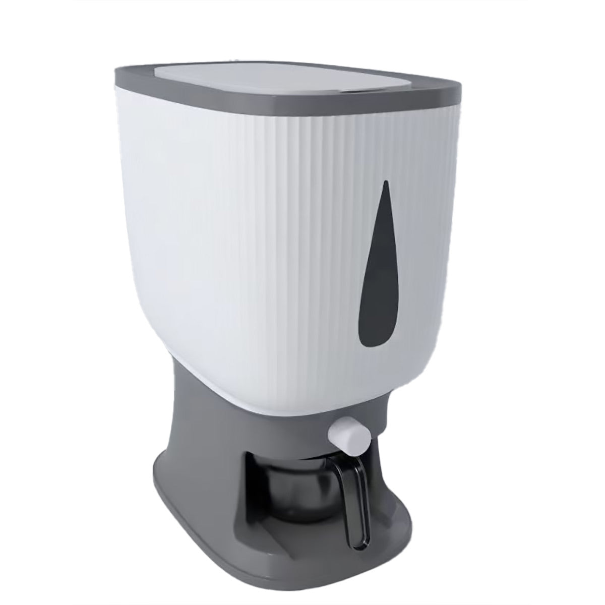 10kg Rice Storage Bucket Household Metering Rice Container Large Capacity - Green V528-BUCKET-GREEN-545118