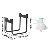 2pcs Bucket Holder Inverted Water Bucket Holder for Storage and Organization V528-BUCKET-RACK-122772
