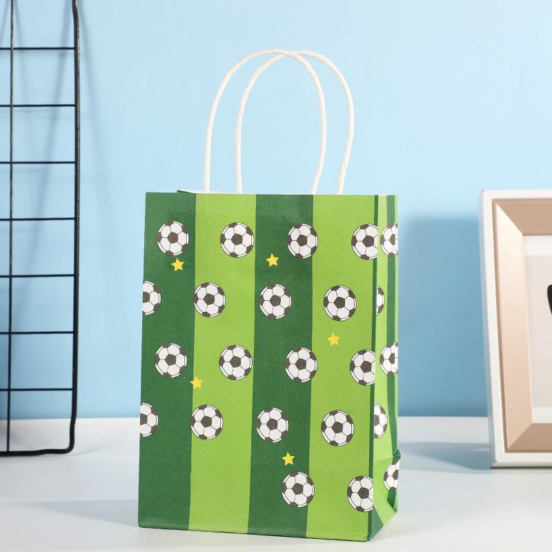 30PCS Fashion Ball Kraft Paper Gift Bag Festivals gift tote bag Party Favor Bag - Building-Blocks-30pcs V528-BUILDING-BLOCKS-30PCS-486523