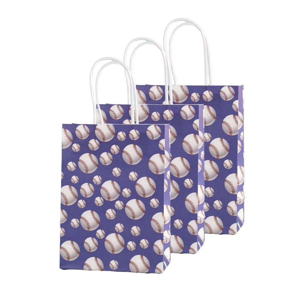30PCS Fashion Ball Kraft Paper Gift Bag Festivals gift tote bag Party Favor Bag - Building-Blocks-30pcs V528-BUILDING-BLOCKS-30PCS-486523