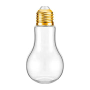 50PCS 100ML Transparent Bulb Bottle Plastic Candy Jar Storage Container Reusable V528-BULB-BOX-50PCS-100ML-590129
