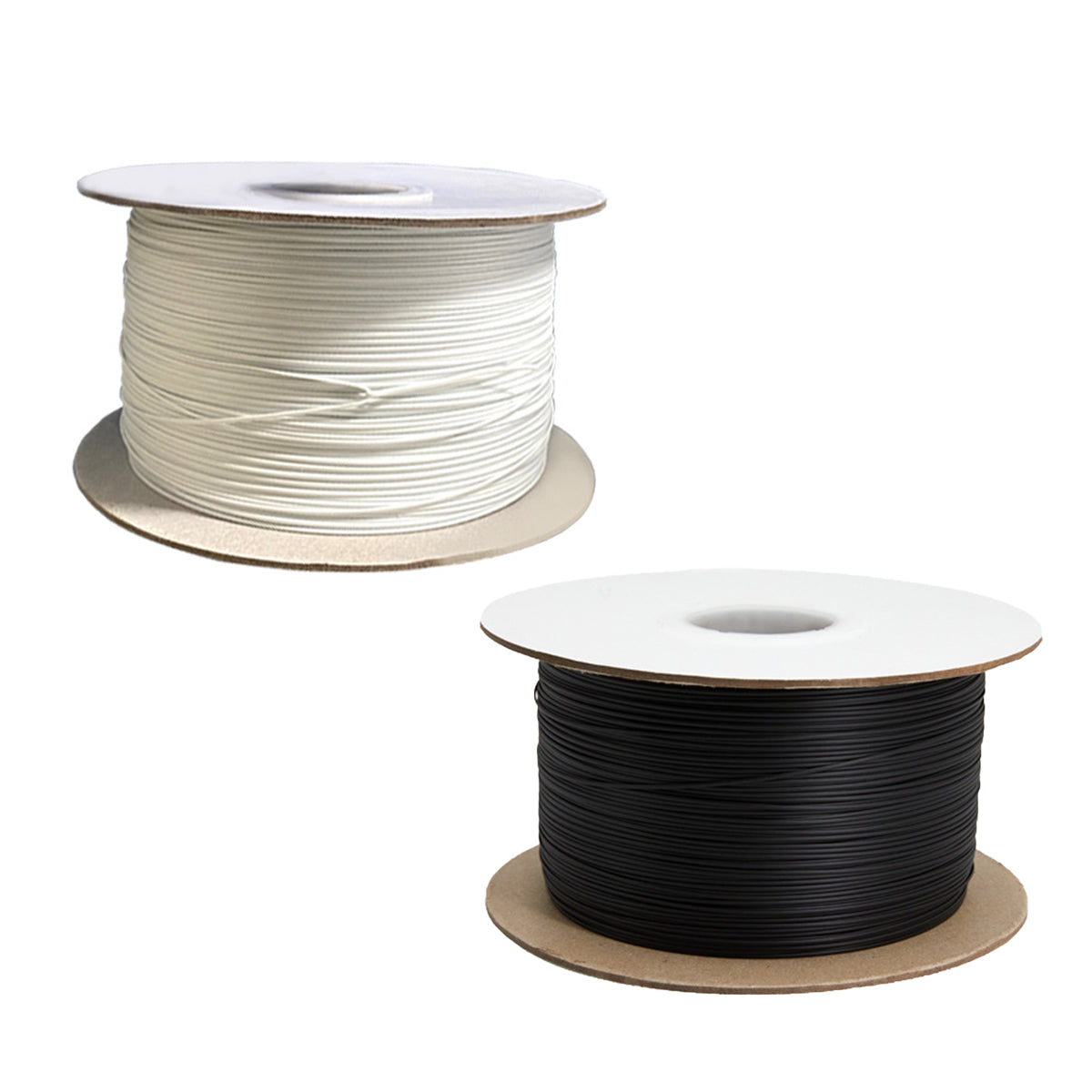1000M Coiled Tie Wire Elliptical Binding Wire Garden Plant Cable Roll for Home - Black V528-BUNDLING-BLACK-1ROLL-385157