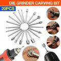 20Pcs Tungsten Steel Solid Carbide Burrs For Dremel Rotary Tool Bit Accessories V528-BURRSBIT-695527