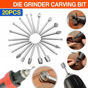 20Pcs Tungsten Steel Solid Carbide Burrs For Dremel Rotary Tool Bit Accessories V528-BURRSBIT-695527