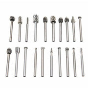 20Pcs Tungsten Steel Solid Carbide Burrs For Dremel Rotary Tool Bit Accessories V528-BURRSBIT-695527
