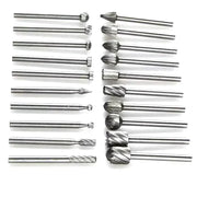 20Pcs Tungsten Steel Solid Carbide Burrs For Dremel Rotary Tool Bit Accessories V528-BURRSBIT-695527