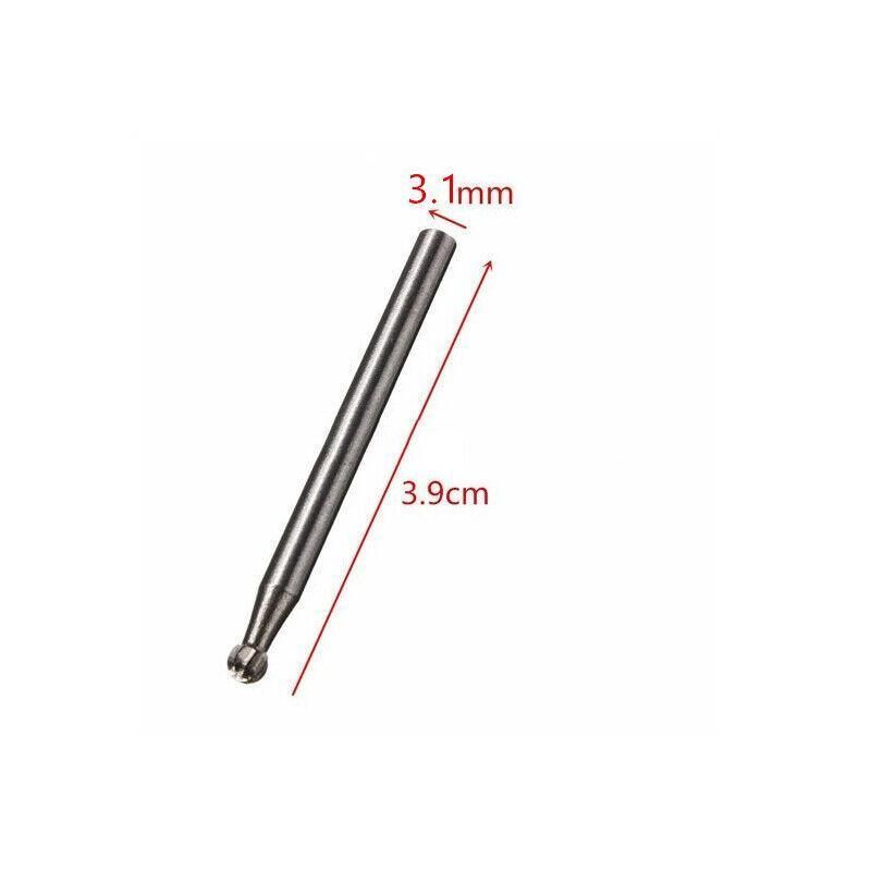 20Pcs Tungsten Steel Solid Carbide Burrs For Dremel Rotary Tool Bit Accessories V528-BURRSBIT-695527