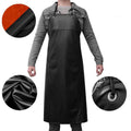 Waterproof Apron Pvc Apron Chef Butcher Work Heavy Duty Royal Black Best Quality V528-BUTCHERAPRON-469183