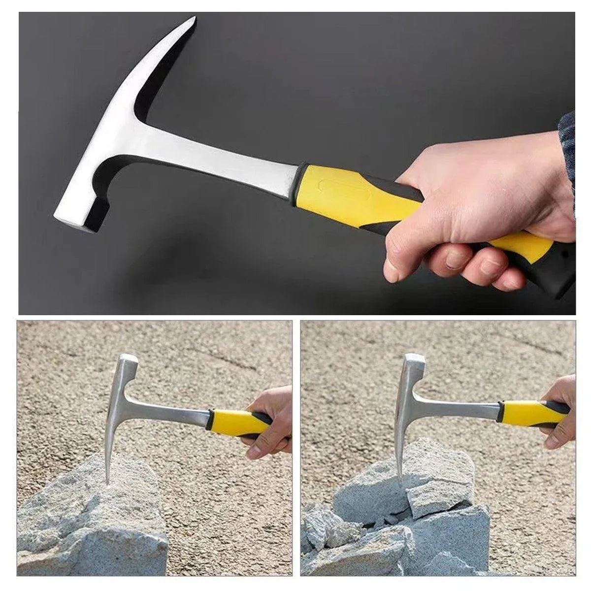Geological Exploration Duck Bill Hammer Arrow Inspection Archaeological Tool - Butt Hammer V528-BUTT-HAMMER-455236