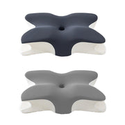 Memory Foam Butterfly Pillow Neck Support Slow Rebound Cervical Pillow - Dark Grey V528-BUTTERFLY-PILLOW-DARK-GREY-148392