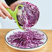Stainless Steel Cabbage Peeler Wide Blade Vegetable Shredder with Ergonomic Handle V528-CABBAGE-GREEN-5464500