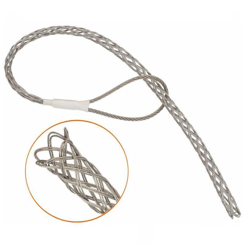Stainless Steel Cable Pulling Sock Wire Grip Tool for NBN Telstra Ducting 6 Sizes - Blue(4-6MM) V528-CABLE-BLUE-4MM-6MM-569535