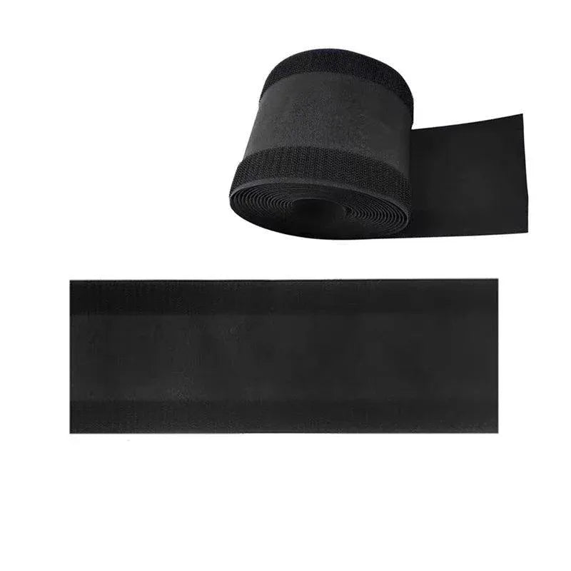 Cable Cover Nylon Sticky Wire Protector Floor Blanket Reusable Cord Tube Cover - Black-1Meter-Carpet V528-CABLE-COVER-CARPET-1M-860105