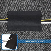 Cable Cover Nylon Sticky Wire Protector Floor Blanket Reusable Cord Tube Cover - Black-3Meter(with V528-CABLE-COVER-FLOOR-3M-722399