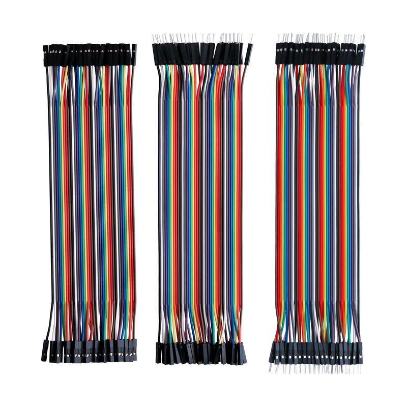 40PCS Dupont Cable 20cm Jumper Wire for Arduino RPi breadboard - Female to Female 20CM V528-CABLE-FEMALETOFEMALE-40PCS-504528