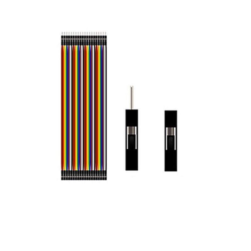 40PCS Dupont Cable 20cm Jumper Wire for Arduino RPi breadboard - Female to Female 20CM V528-CABLE-FEMALETOFEMALE-40PCS-504528